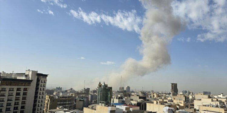 سیستمی بەرگریی ئاسمانیان لە تاران بۆردومانکرد