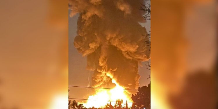 زنجیرەیەک تەقینەوە تاران و دەوروبەری هەژاند