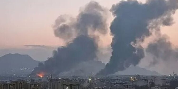 هێرشی ئاسمانی کراوەتە سەر شاری یاری لە ئیسفەهان