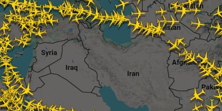 عێراق بەهۆی داخستنی ئاسمانی وڵاتەکەی مانگانە زیاتر لە 10 ملیۆن دۆلار زیان دەکات