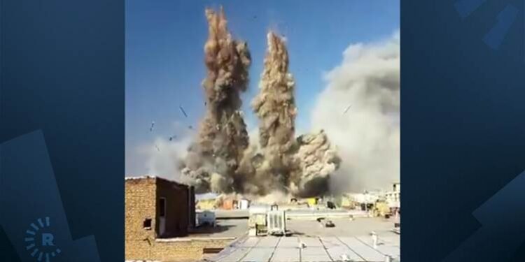 دۆخی نێوخۆی ئێران.. ئەسفەهان بە چڕی بۆردوومانکرا…