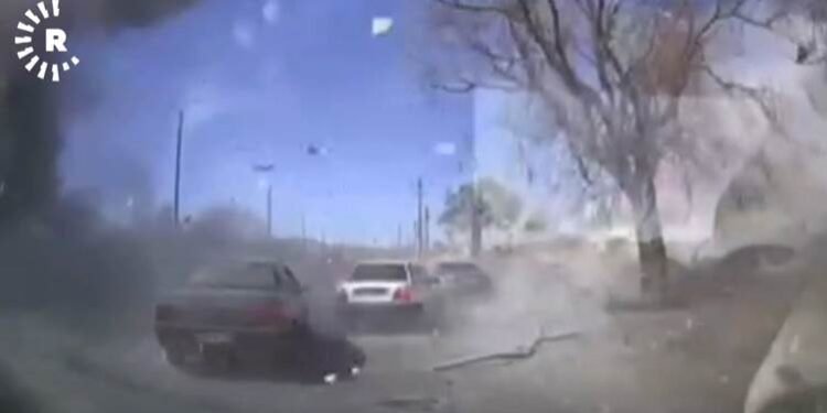 لە هەمەدان ڤیدیۆی ساتی هێرشکردنە سەر بنکەی پۆلیسی…