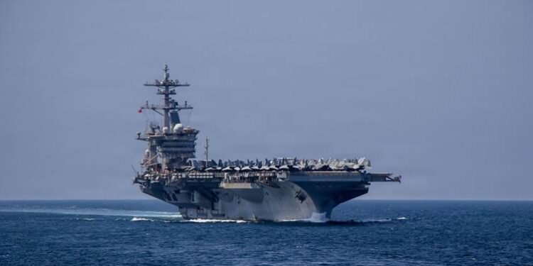 سوپای ئێران: کەشتیی ئەبراهام لینکنمان ناچار کرد…