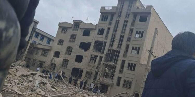 چەند ناوچەیەکی تاران بۆردوومان کران