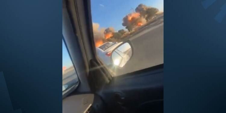 چەند ناوچەیەکی تاران بۆردوومان کران