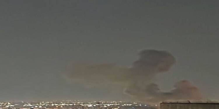 چەند ناوچەیەکی تاران بۆردوومان کران