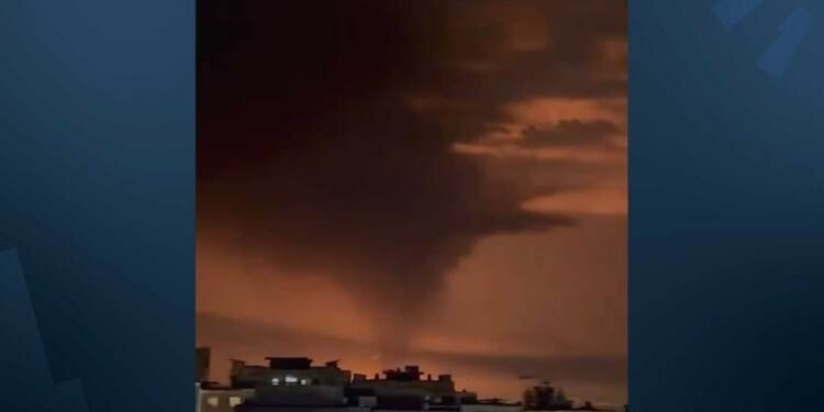 دەنگی تەقینەوە لە 5 پارێزگای ئێران بیستراوە