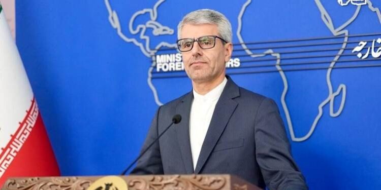 ئیسماعیل بەقایی: هیچ گفتوگۆیەک لەنێوان ئێران و…