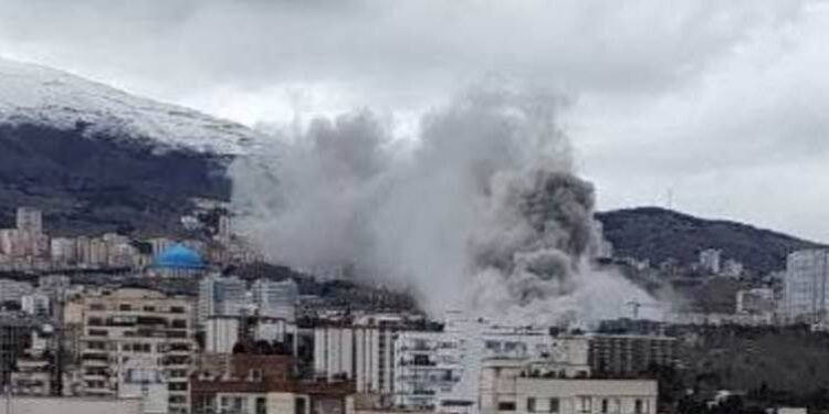 لە زنجان هێرشێکی درۆنی بۆ سەر باڵەخانەیەکی…