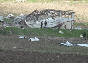 درۆن کارگەیەکی خەڵووزی لە خەلیفان خاپوور کرد