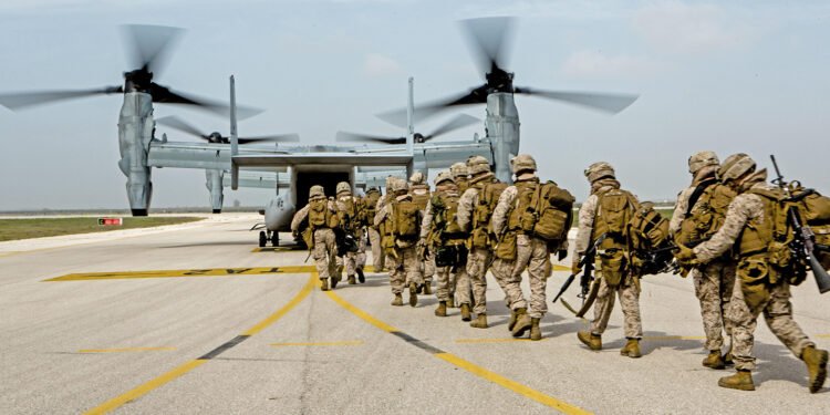 سەرەڕای ئاگربەست ئەمریکا هەزاران سەربازی مارێنز دەنێرێتە رۆژهەڵاتی ناوەڕاست