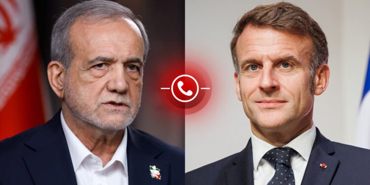 ماکرۆن و پزیشکیان چەند پرسێکی گرنگیان تاوتوێ کرد