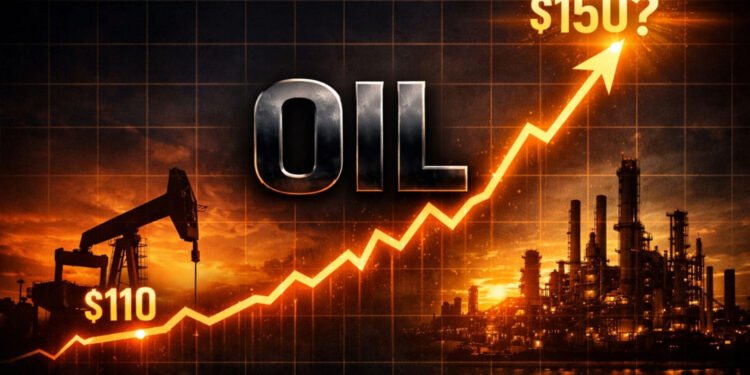 نرخی بەرمیلێک نەوت دەگاتە 150 دۆلار