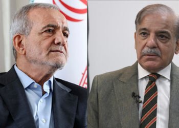 شەهباز شەریف و پزیشکیان داهاتووی پرۆسەی ئاشتی و دانوستانەکانیان تاوتوێ کرد