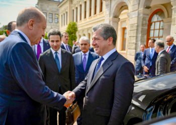 نێوەڕۆکی کۆبوونەوەی مەسرور بارزانی و رەجەب تەییب ئەردۆغان